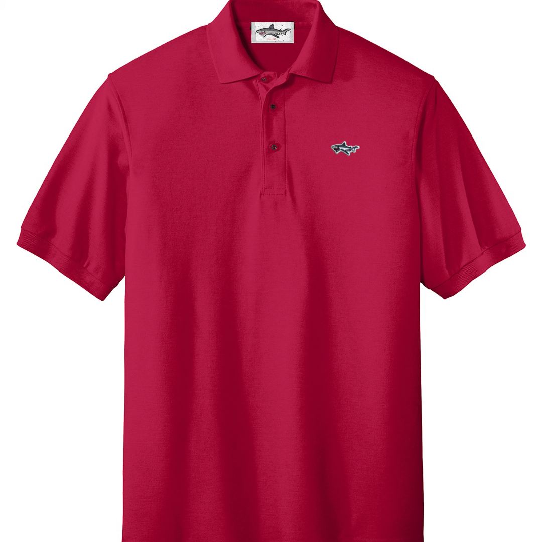 Shark Red Polo