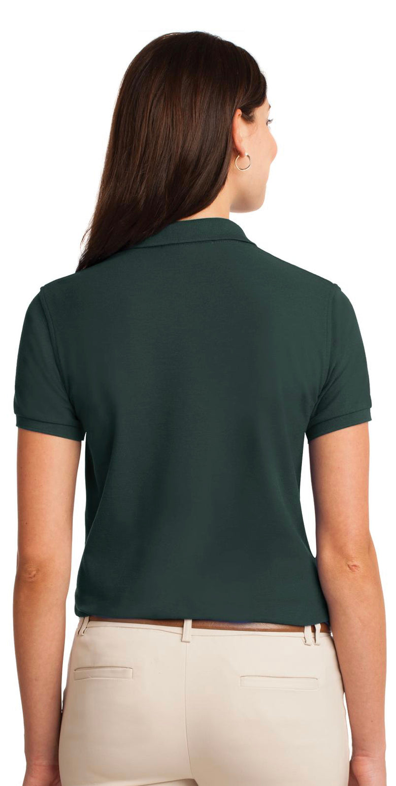 Ladies Shark Forest Green Polo