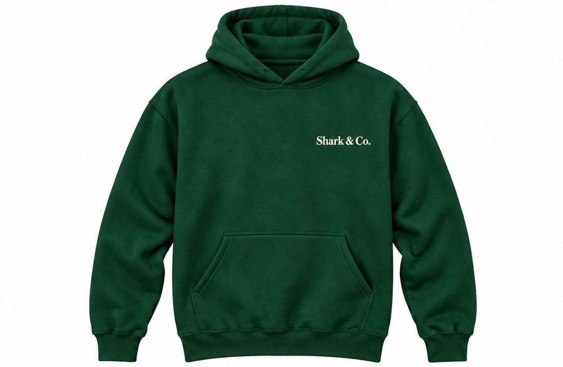Shark & Co. Heritage Signature Hoodie - Forest Green