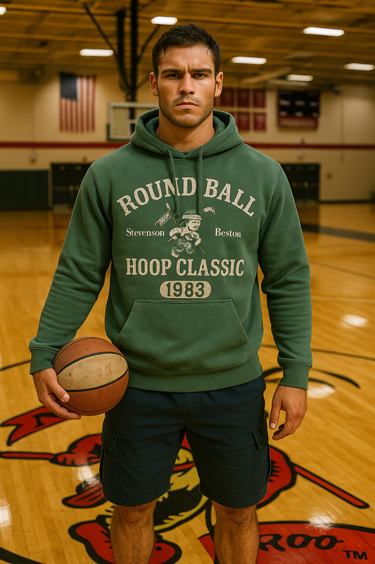 Round Ball Classic Sage Men’s Hoodie