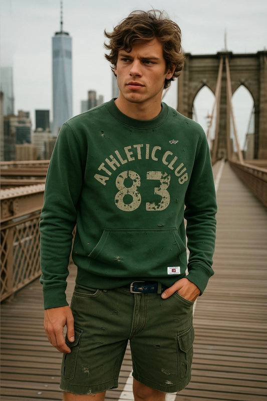 Athletic Club Forest Green Long Sleeve