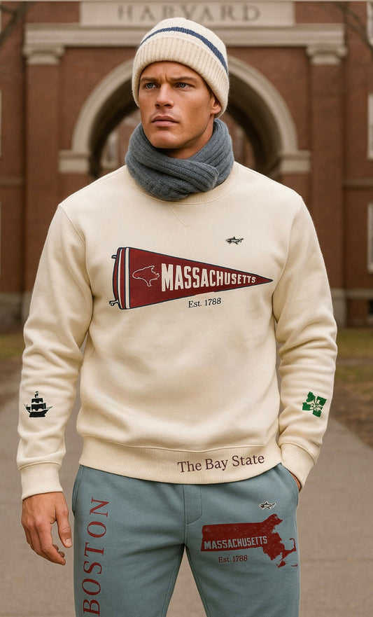 Massachusetts Crewneck