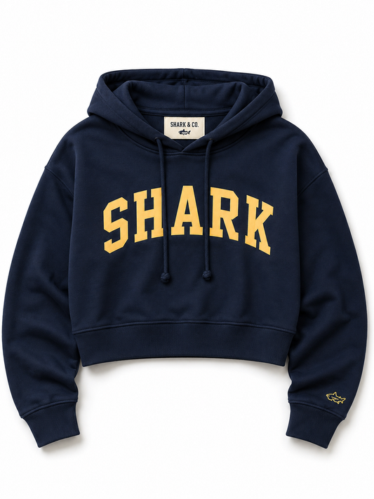 SHARK Women’s Cropped Hoodie