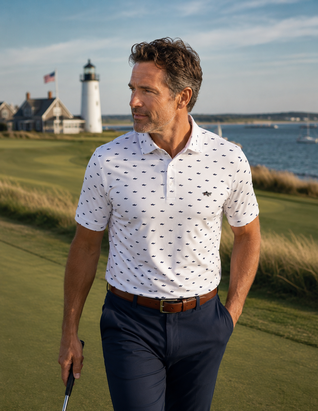 Shark & Co. Classic ’83 Performance Polo