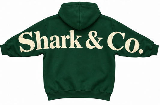 Shark & Co. Heritage Signature Hoodie - Forest Green