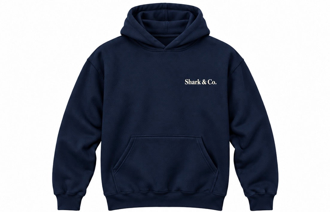 Shark & Co. Heritage Signature Hoodie - Navy
