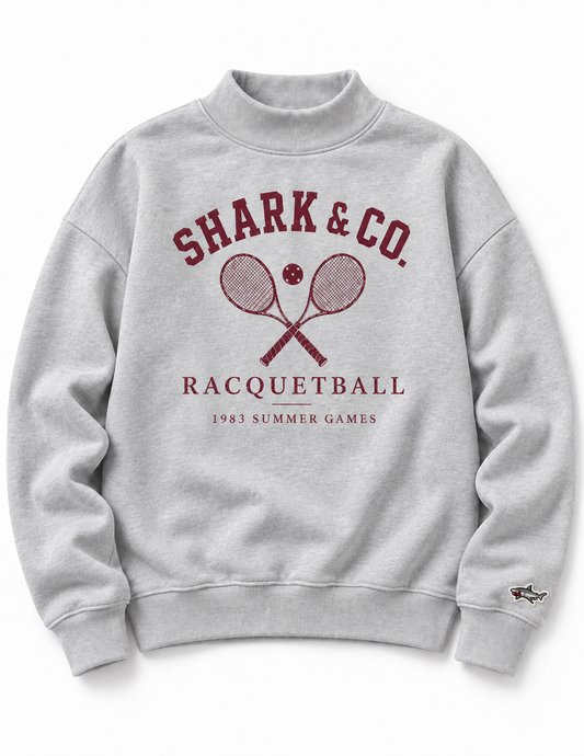 Shark & Co. Women’s Racquetball ’83 Mock Neck