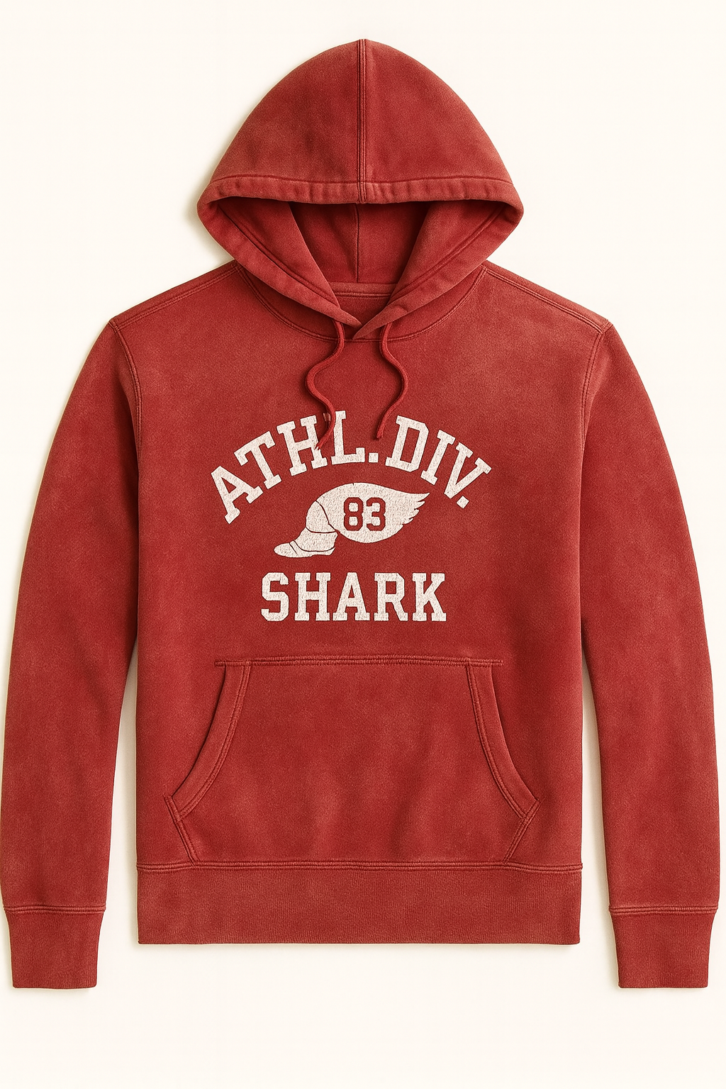 Athl. Div. Red Hoodie