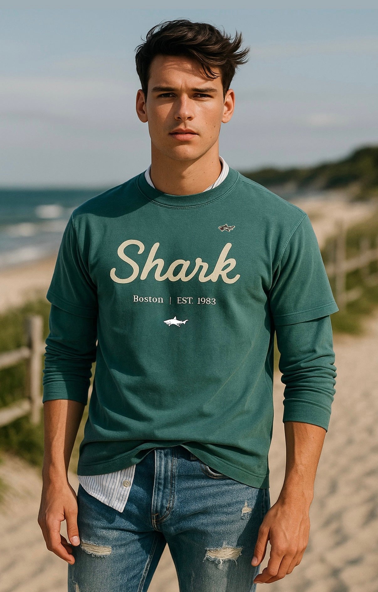 Signature Shark Tee