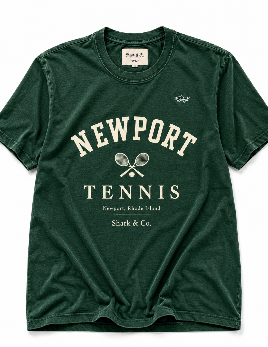 Shark & Co. Newport Tennis Tee