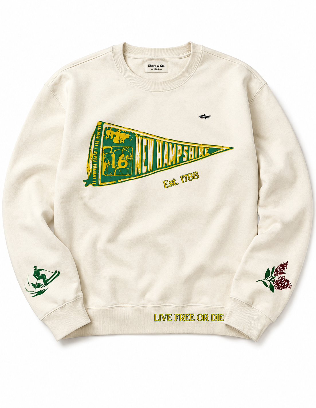 Shark & Co. New Hampshire Crewneck