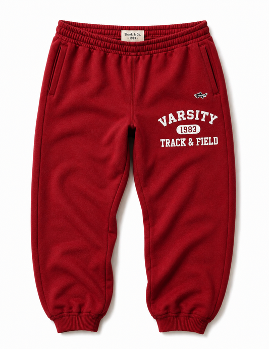 Shark & Co. Varsity Track & Field Sweatpants