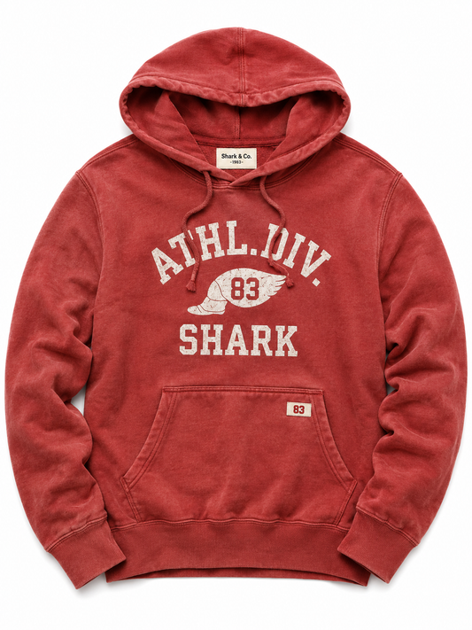 Athl. Div. Red Hoodie