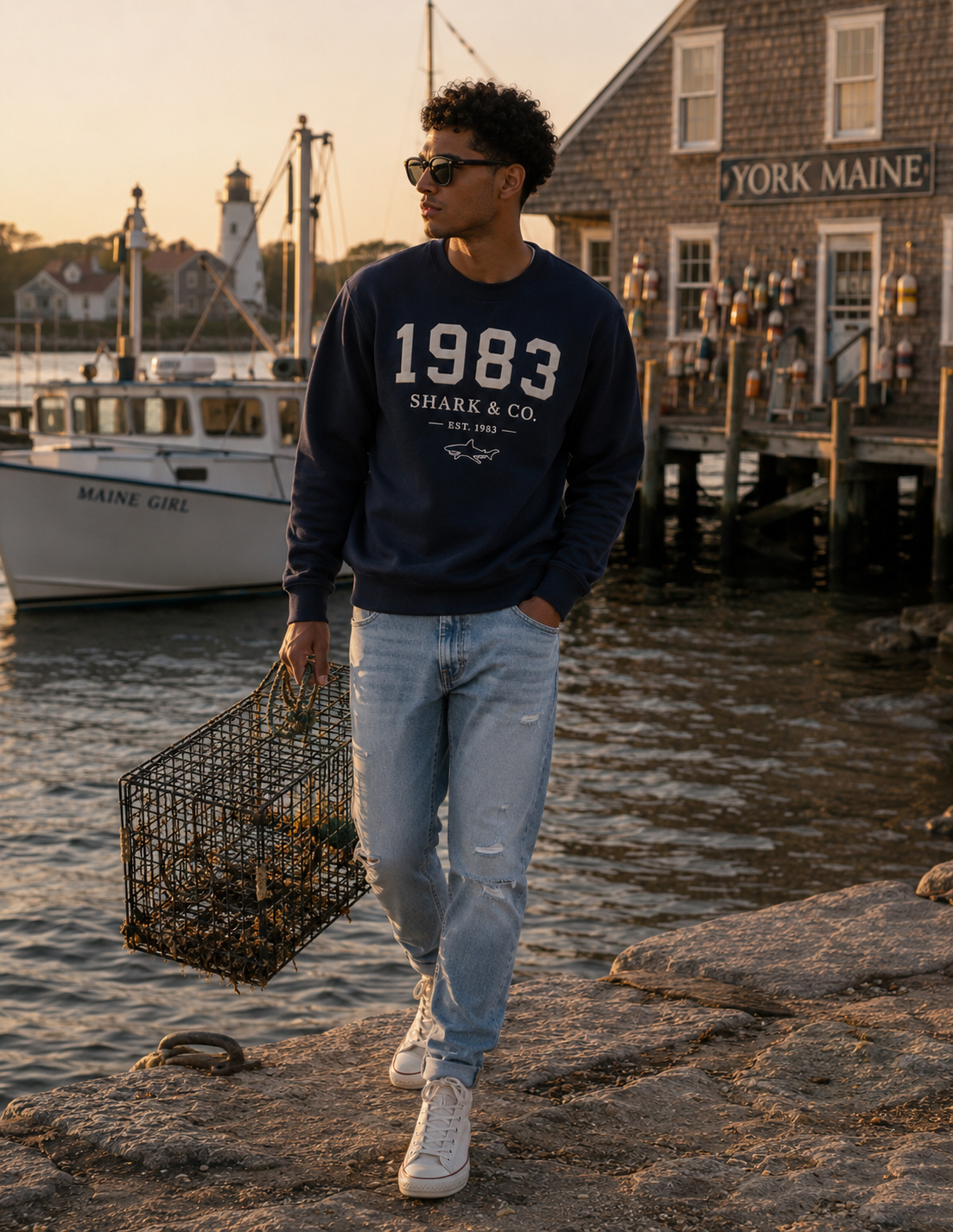 Shark & Co. Heritage 1983 Crewneck