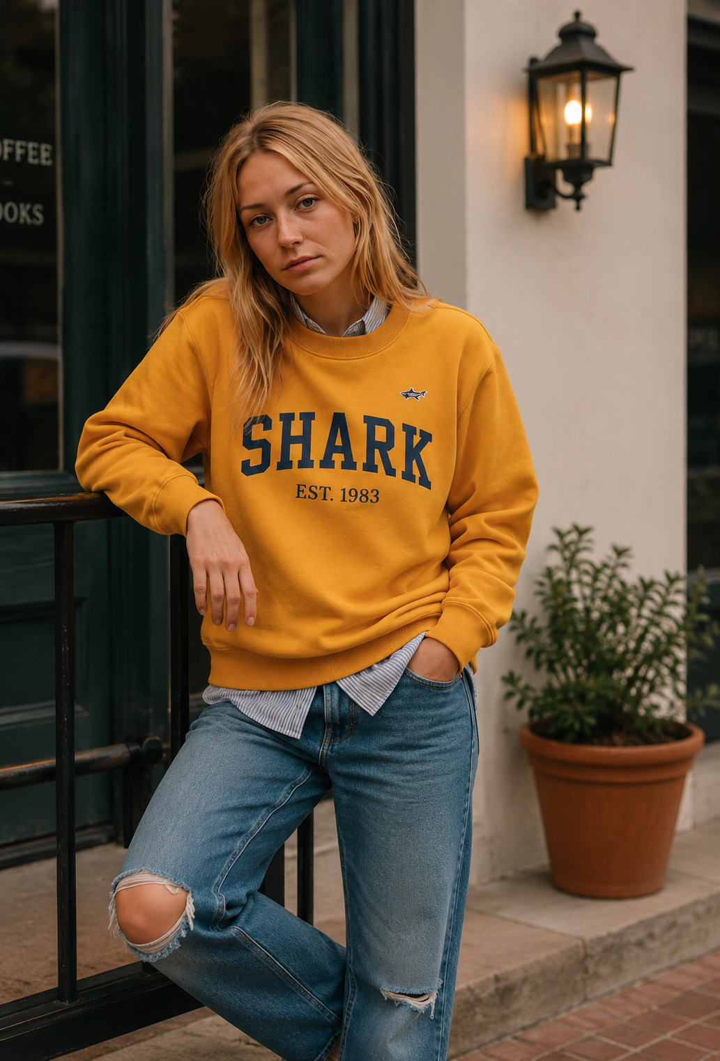 Shark Crewneck 1983