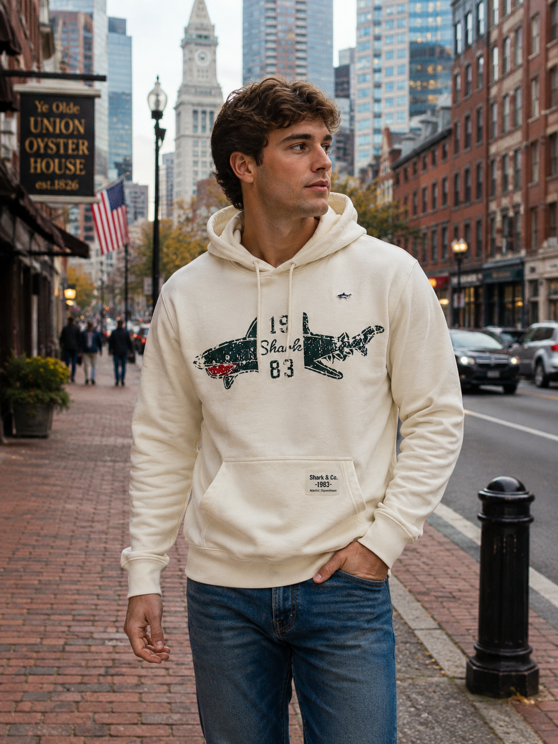 Shark 1983 Hoodie