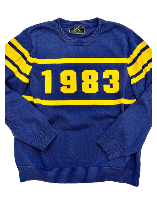 1983 Navy Sweater