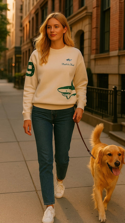 Half Shark 1983 Crewneck