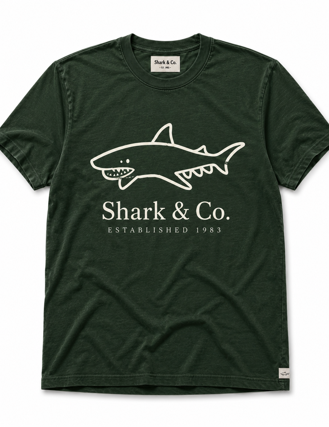 Shark & Co. Heritage Shark Tee