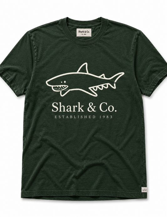 Shark & Co. Heritage Shark Tee