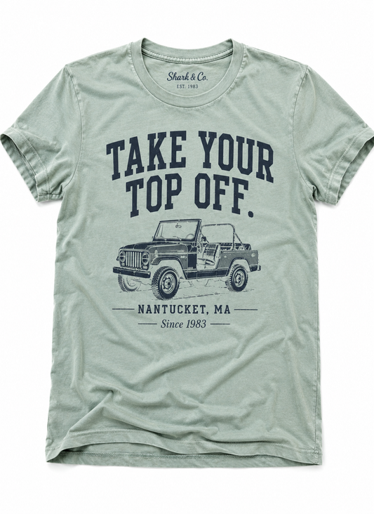 Shark & Co. Take Your Top Off Tee