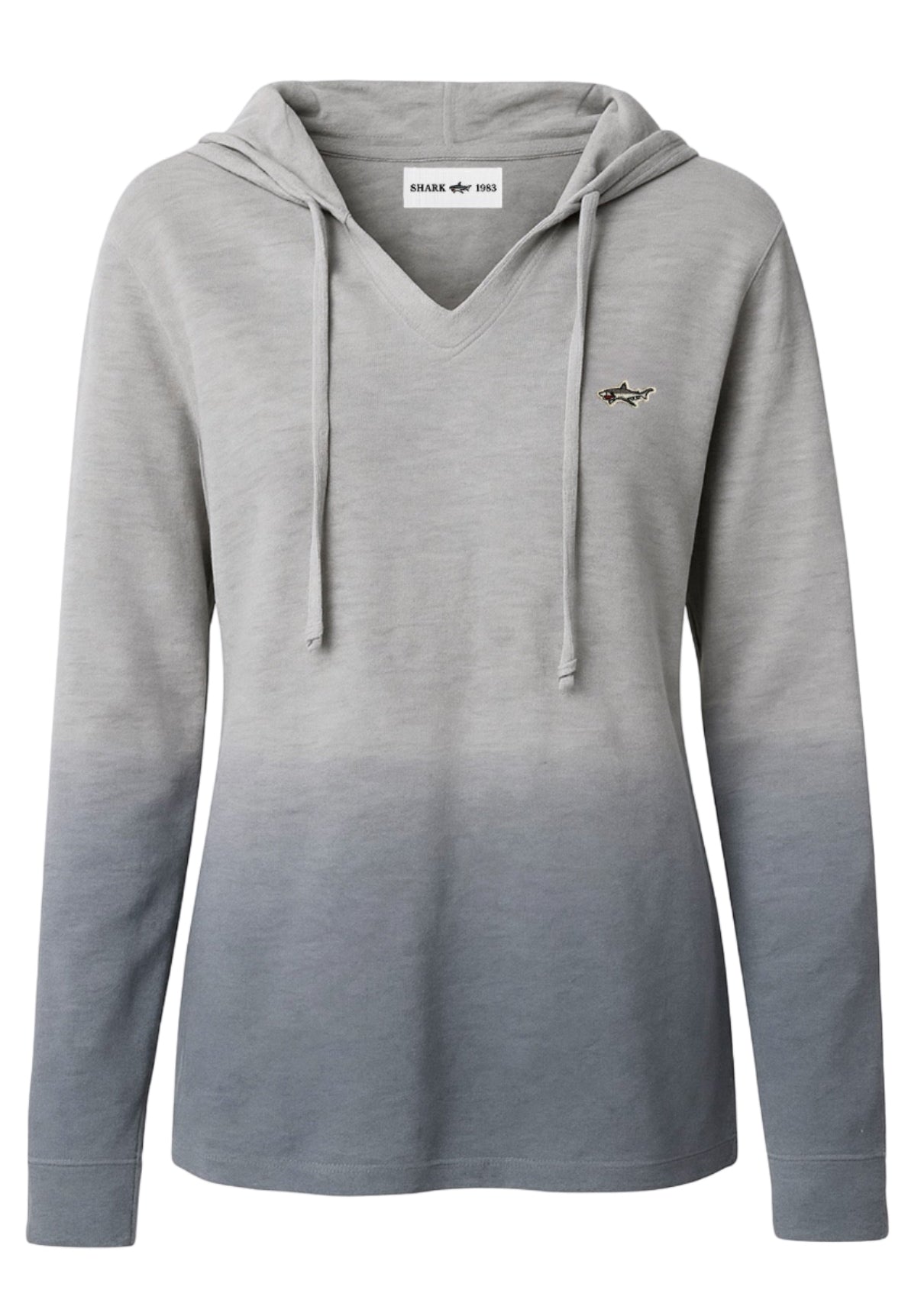 French Terry Ombré Grey Shark Sweatshirt