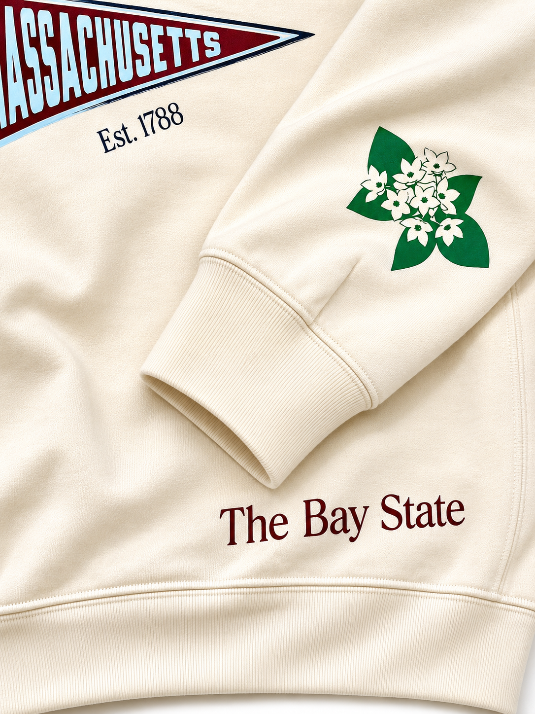 Shark & Co. Massachusetts Crewneck