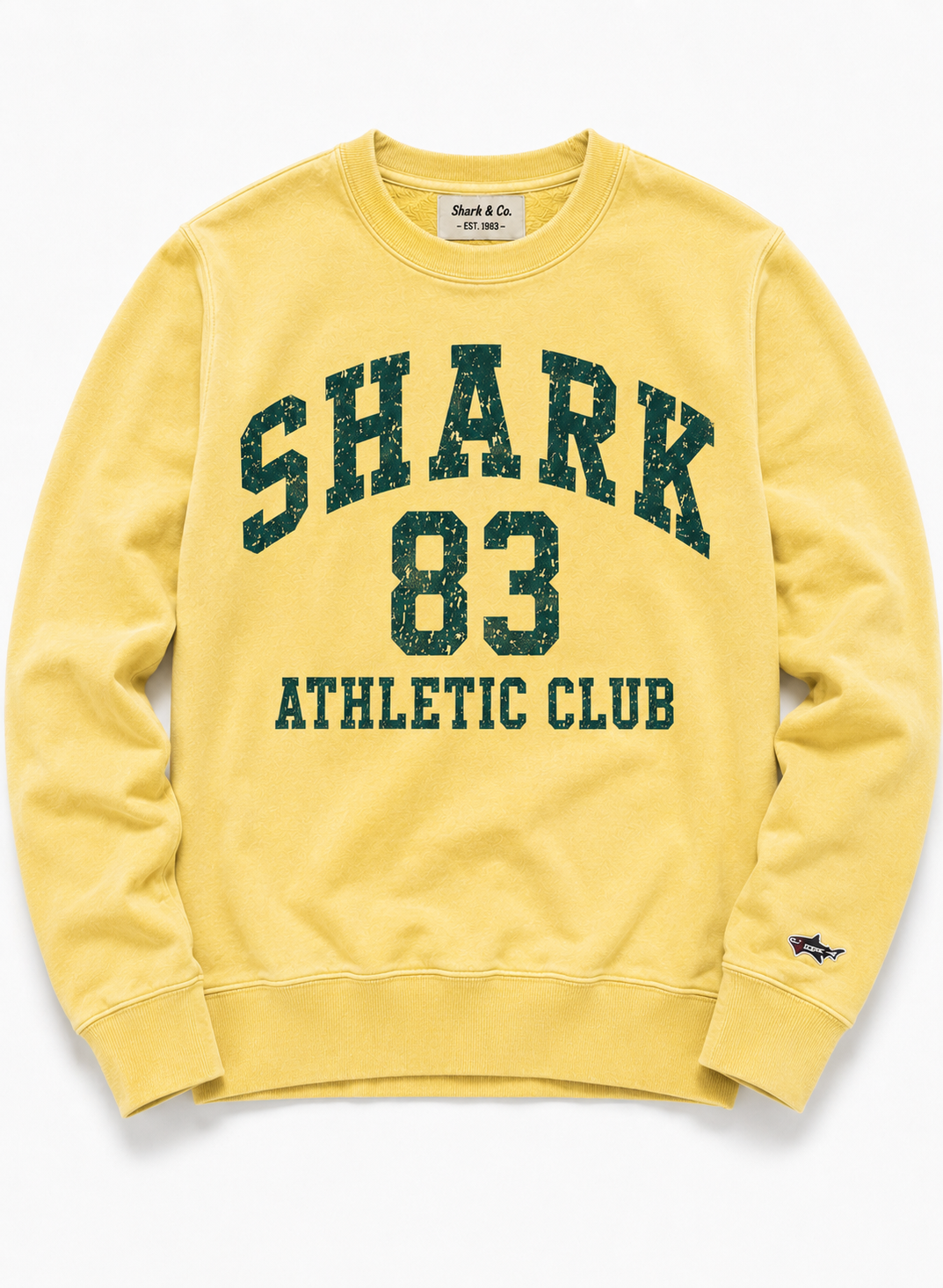 Shark ’83 Athletic Club Crewneck