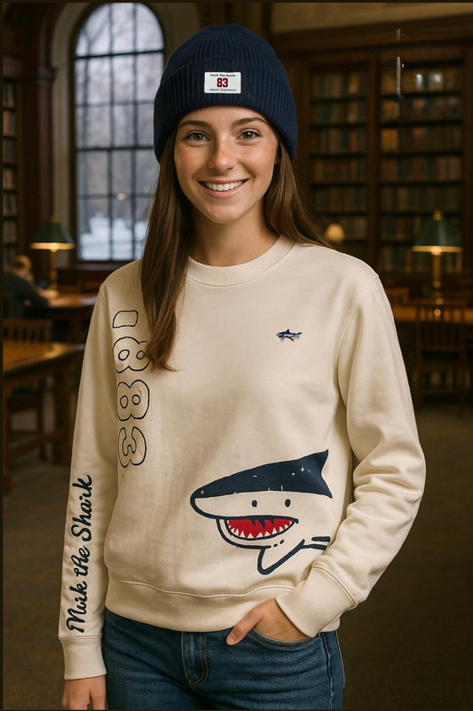83 Navy Cashmere Beanie