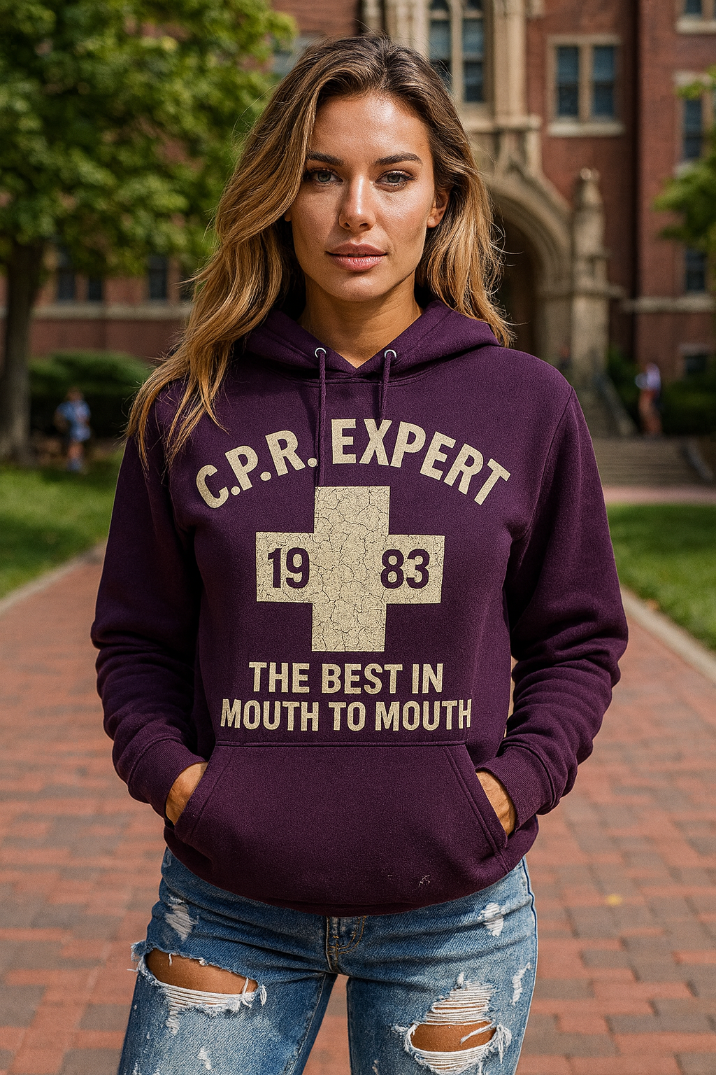 C.P.R Expert Purple Hoodie