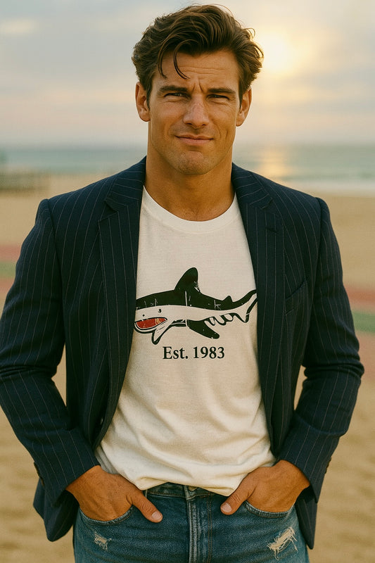 White Shark Tee