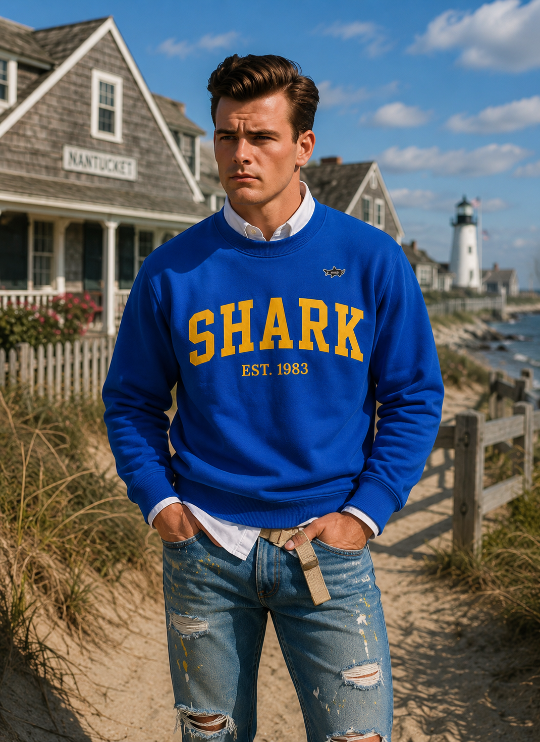 Shark Crewneck 1983