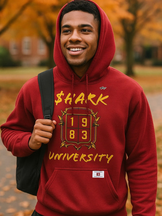 Shark University Red