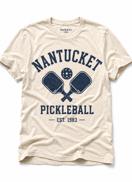 Nantucket Pickleball Tee
