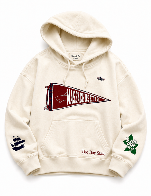 Shark & Co. Massachusetts Heritage Hoodie