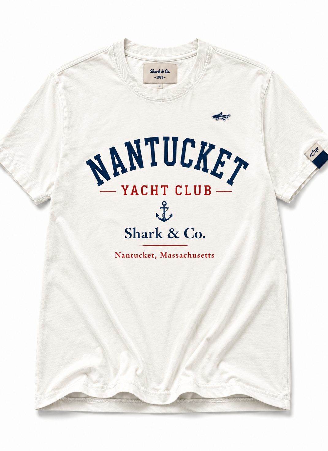 Shark & Co. Nantucket Yacht Club Tee