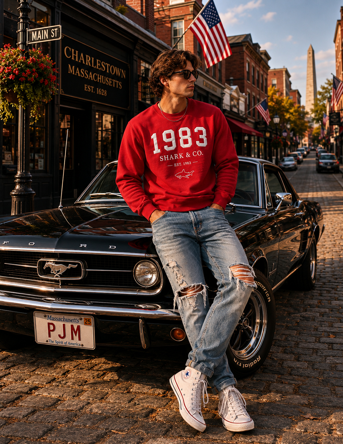 Shark & Co. Heritage 1983 Crewneck