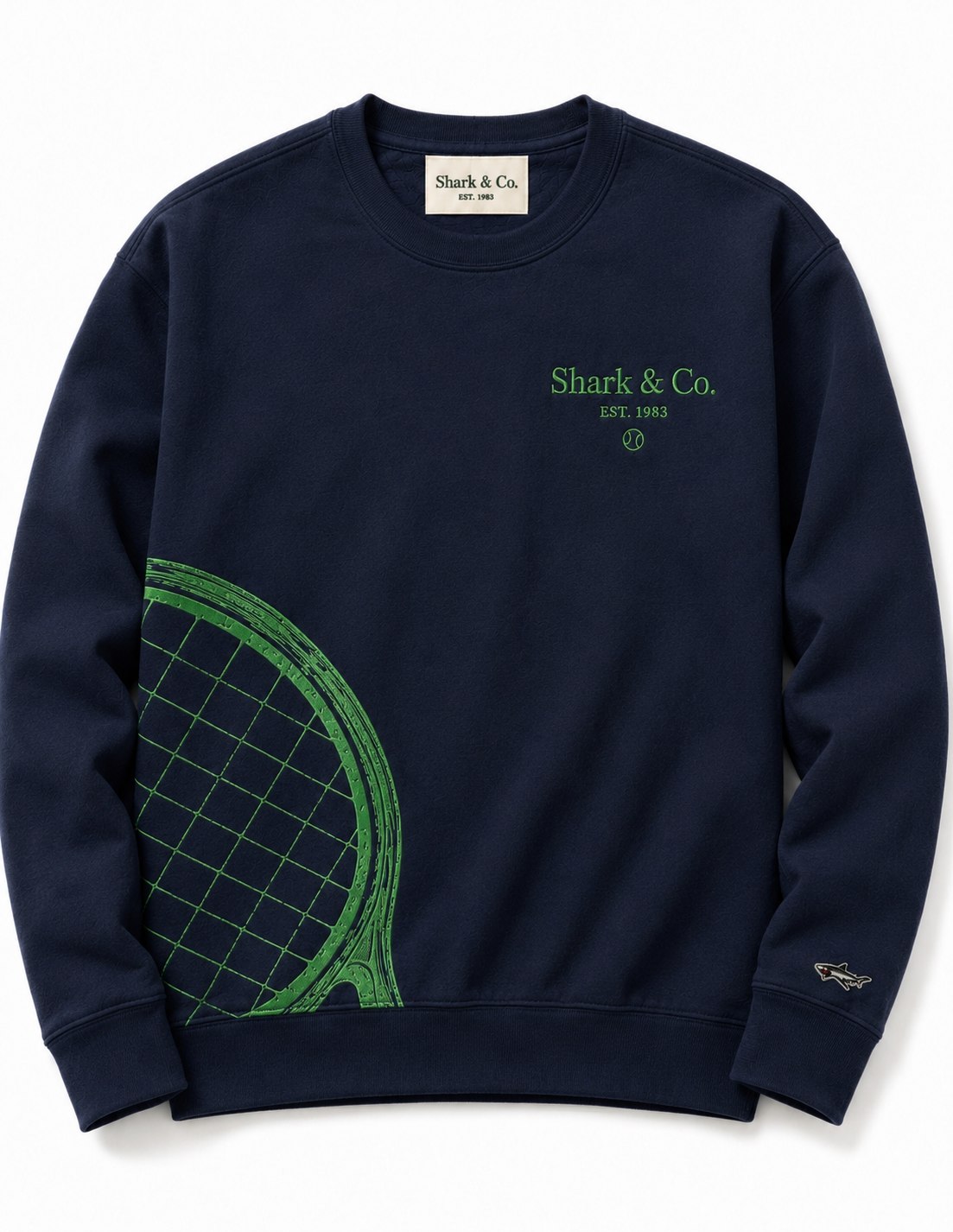 Shark & Co. Heritage Court Crewneck