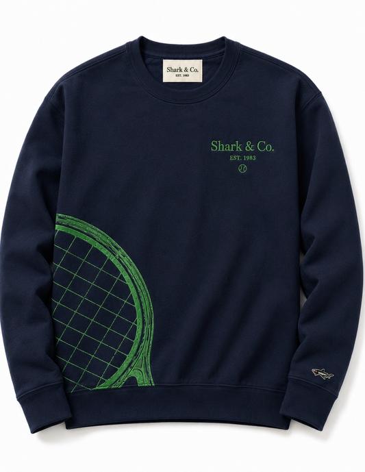 Shark & Co. Heritage Court Crewneck