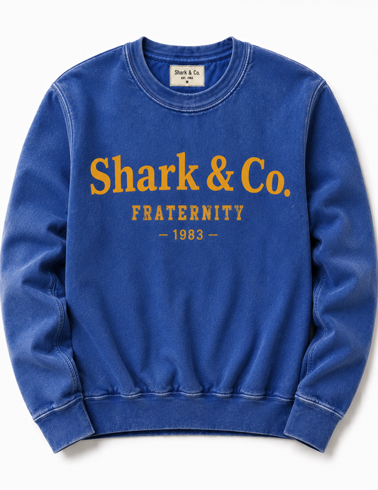 Shark & Co. Fraternity Crewneck
