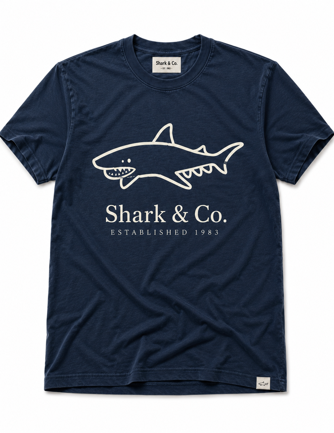 Shark & Co. Heritage Shark Tee