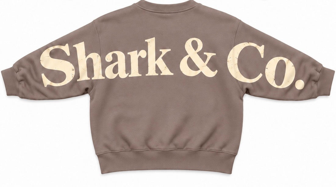Shark & Co. Women’s Signature Cropped Crewneck
