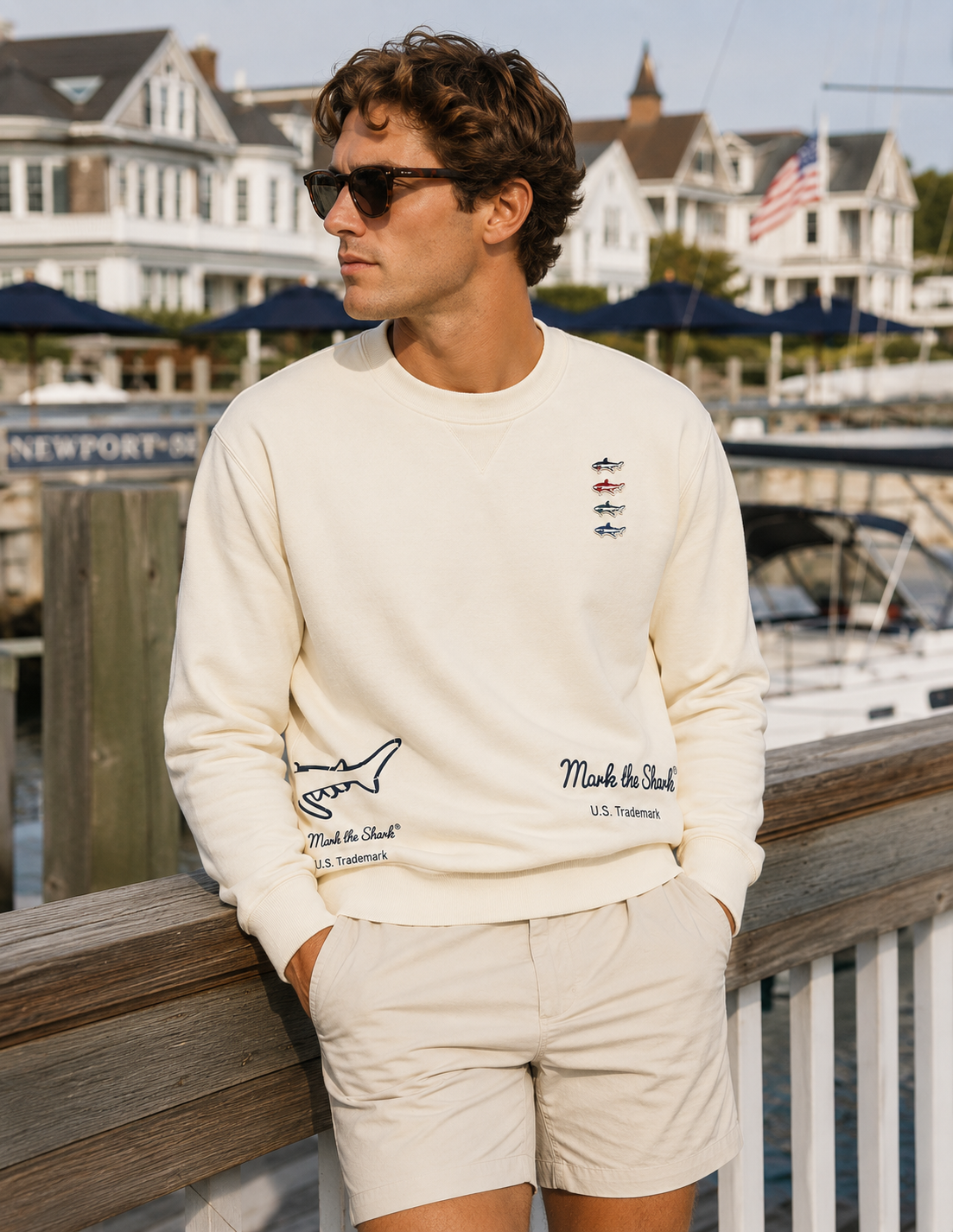 Shark & Co. Founder Signature Crewneck