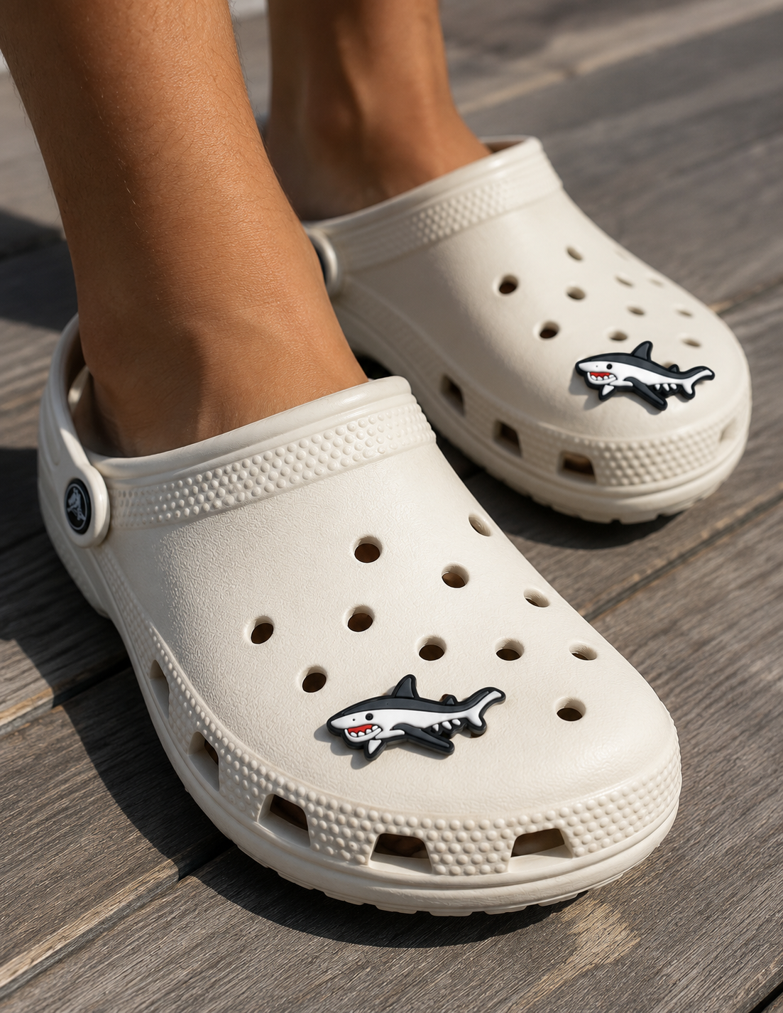 Shark & Co. Heritage Shark Jibbitz™ Charm