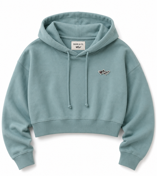 SHARK Women’s Cropped Hoodie