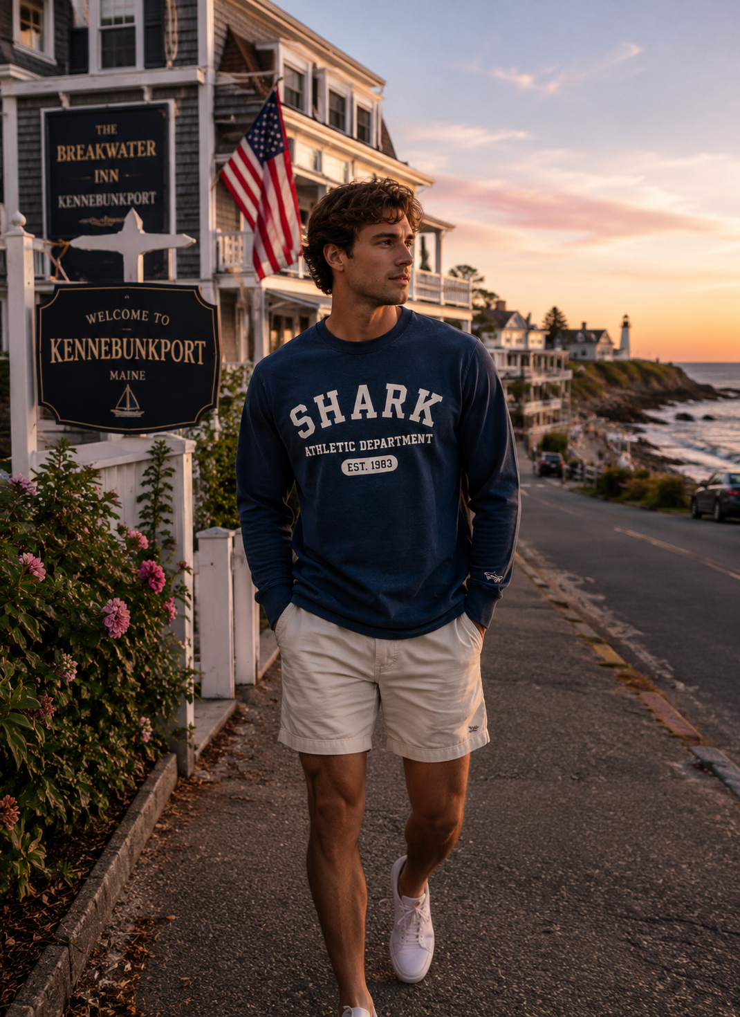 Shark Athletic Department Long Sleeve