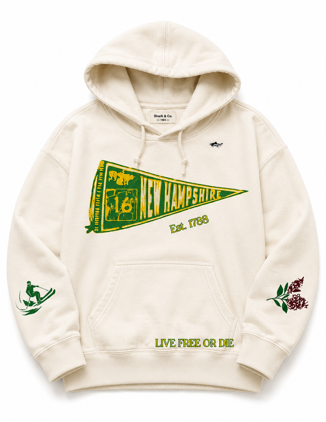Shark & Co. New Hampshire Heritage Hoodie