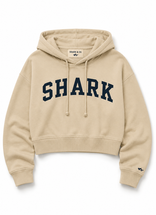 SHARK Women’s Cropped Hoodie