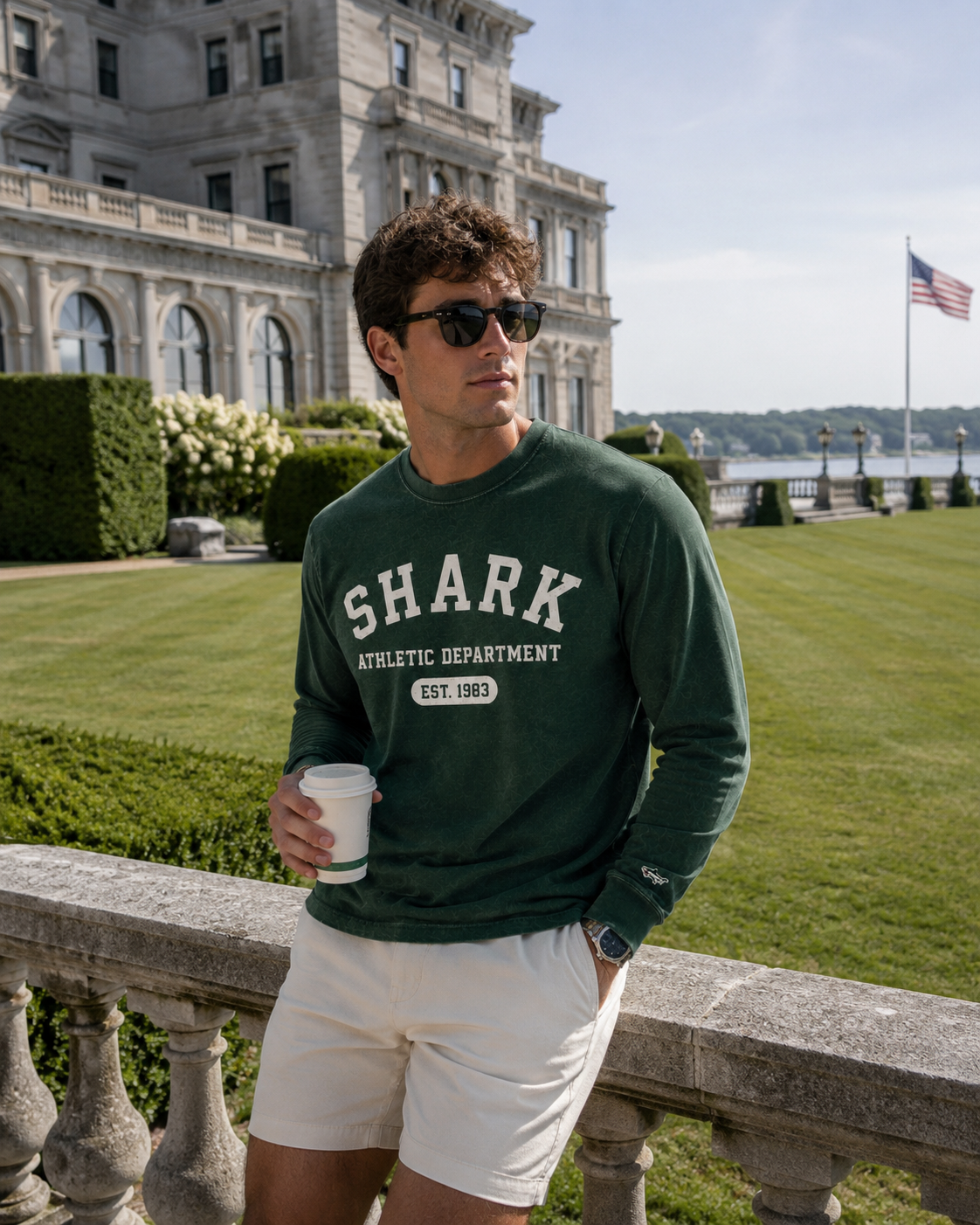 Shark Athletic Department Long Sleeve