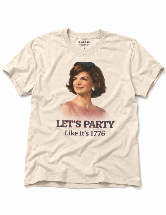 Jackie O Let's Party Like 1776 Crop Top